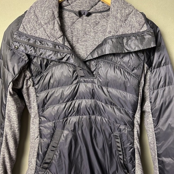 Lululemon Down For A Run Pullover - Size 4 in purple grape color - Picture 2 of 11